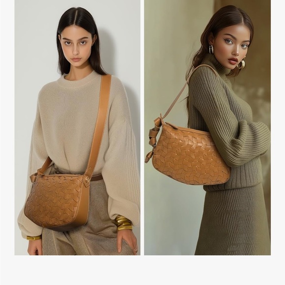 NEW Petite Simone Titta & Tatta Woven Crossbody Bag Adjustable Strap Handbag - Picture 6 of 14